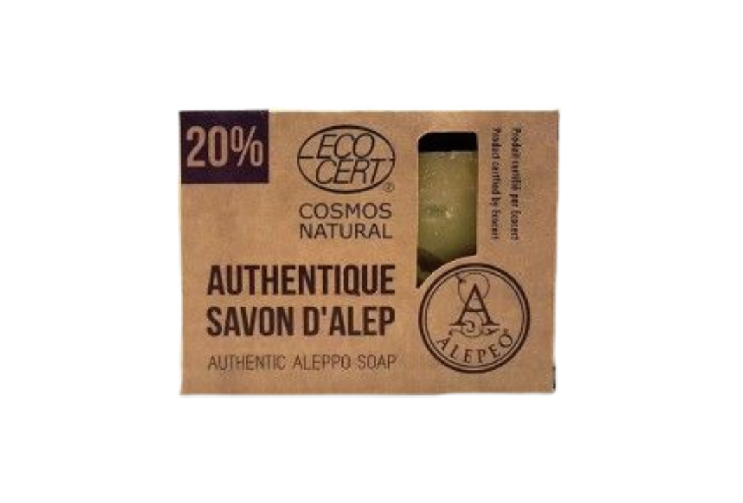 Jabon de Alepo 20% de aceite laurel ecocert